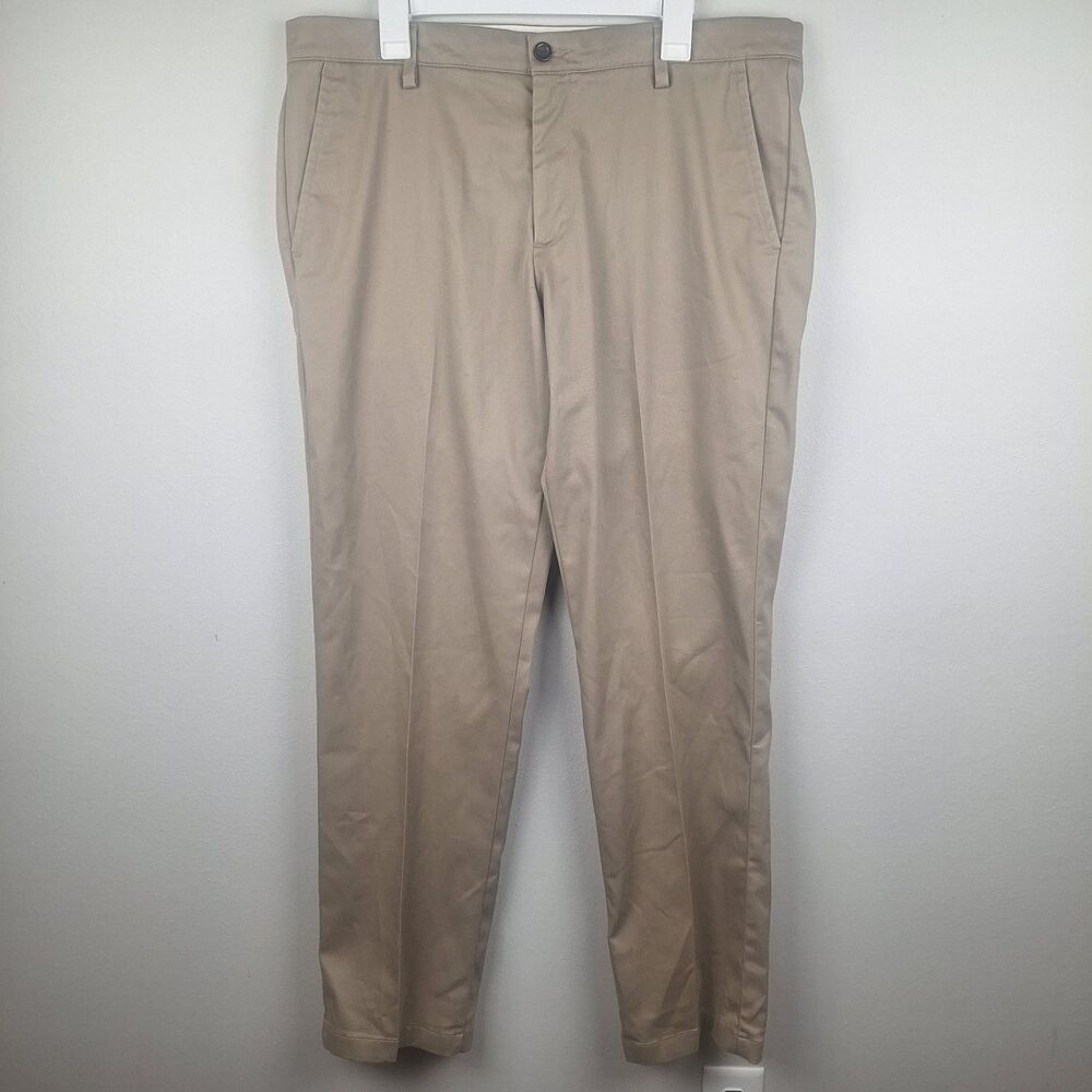 NWT Dockers Men's Straight Fit Easy Khaki Pants 38x34 Stretch for Performance